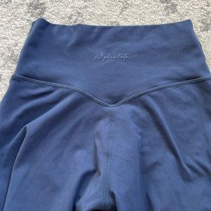 Alphalete navy, crisscross leggings